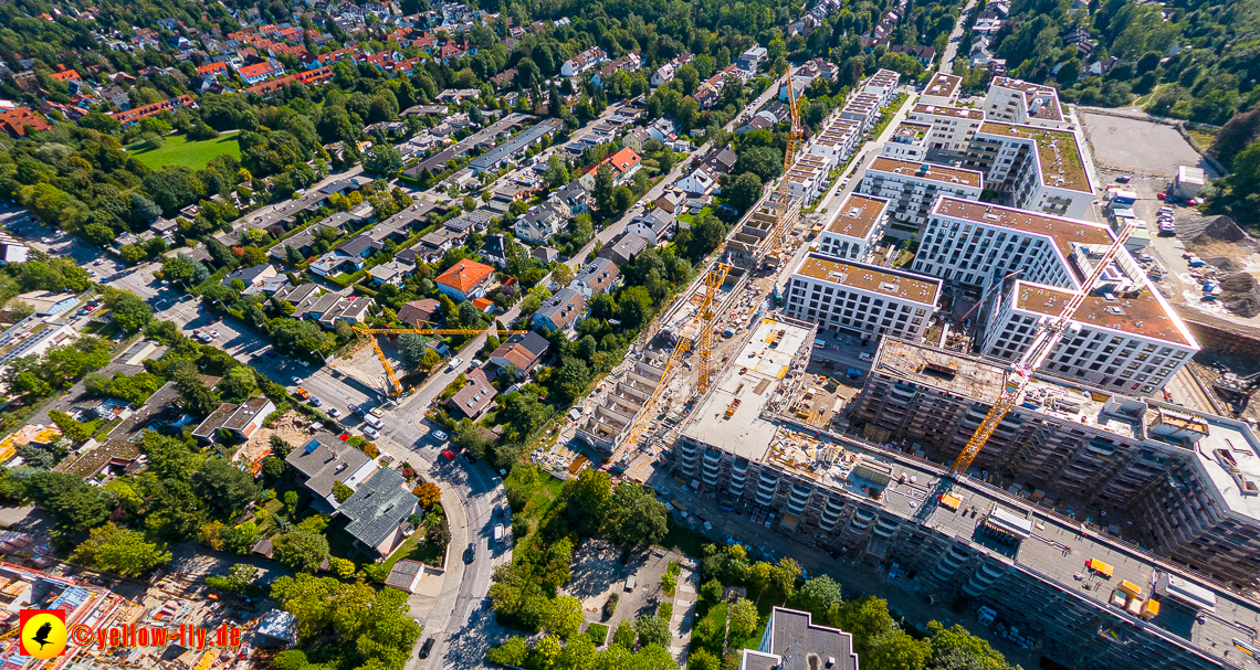 02.09.2023 - eine neue Baugrube auf dem Alexisquartier in Neuperlach
